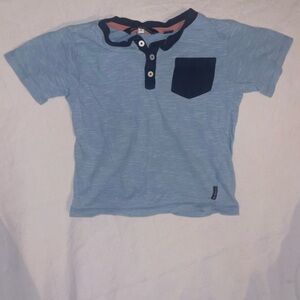 Ben Sherman Light Blue Kids Button Down Shirt